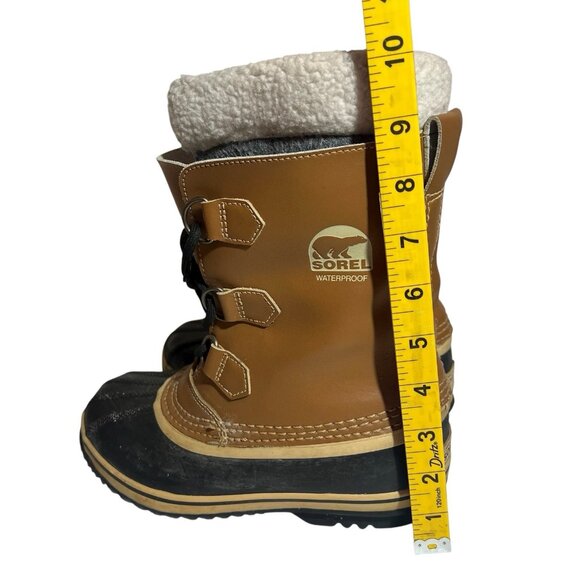 Sorel Women's Brown Winter Lace Up Boots Size 5 US Waterproof Snow Yoot Pac - Picture 8 of 14